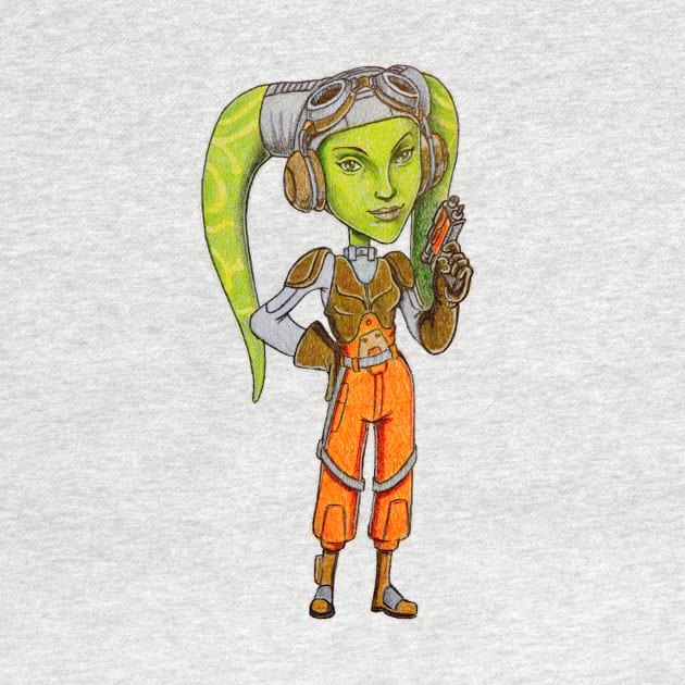 Hera Syindulla Art by tabslabred